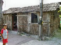 Typical house for the poor Belizeans